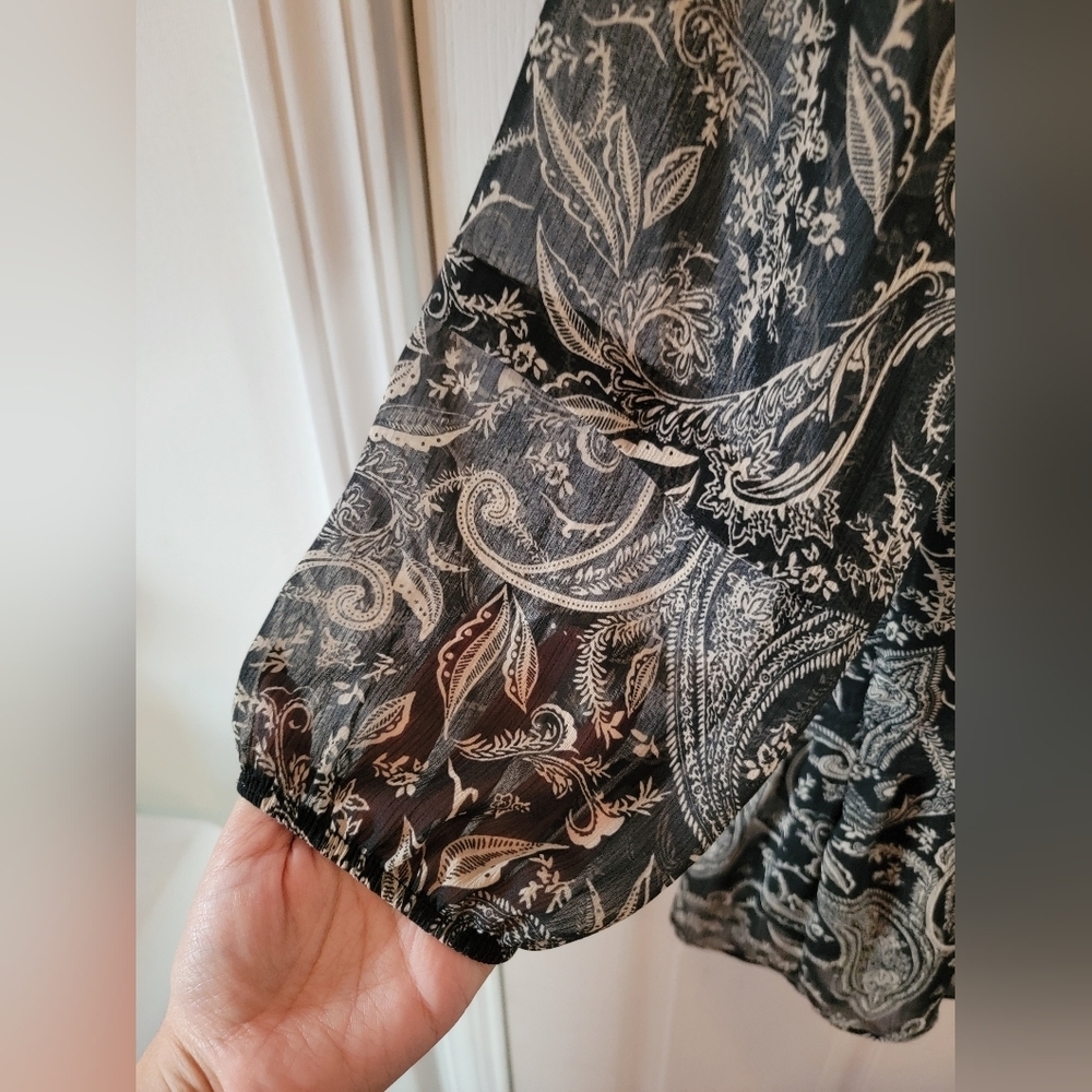 Zara Printed Dress NEW - Picture 9 of 11